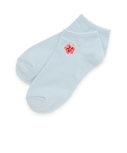 アソート夏刺しゅうスニーカー丈ソックス