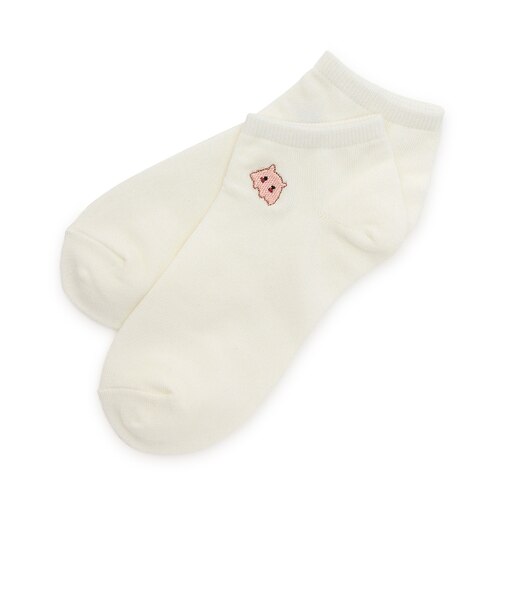 海の生き物スニーカー丈ソックス