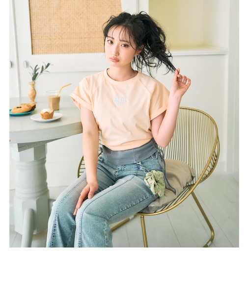 【接触冷感】フラッペ半袖Tシャツ