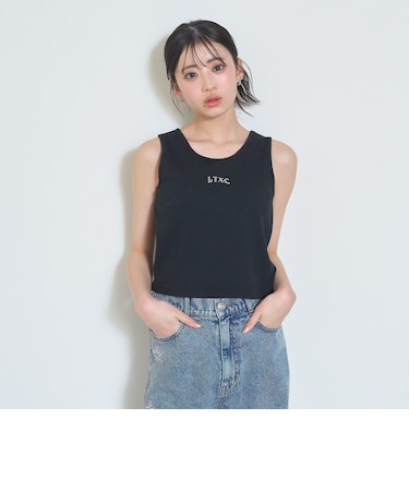 【LTXC/吸水速乾】カップつき柄アソートタンク