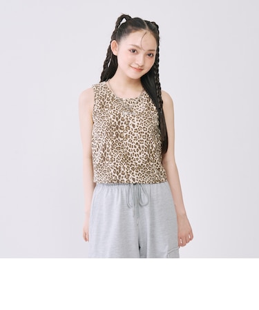 【LTXC/吸水速乾】カップつき柄アソートタンク