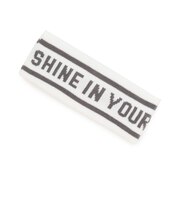 【LTXC】ジャガードロゴヘアバンド