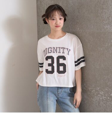 【7days】ナンバリング半袖Tシャツ