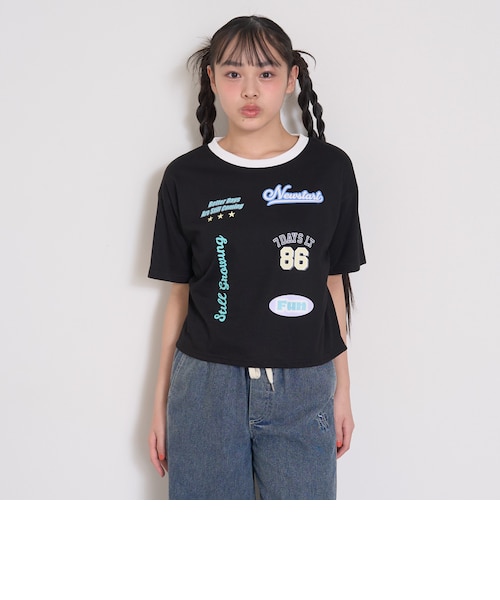 7days】ロゴ色々半袖Tシャツ｜ラブトキシックの通販｜&mall（アンド