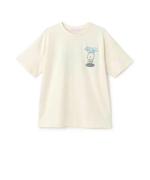 【7days】ウサギモチーフBig半袖Tシャツ