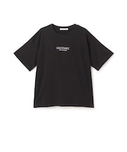 【7days】バックガールイラスト半袖Tシャツ