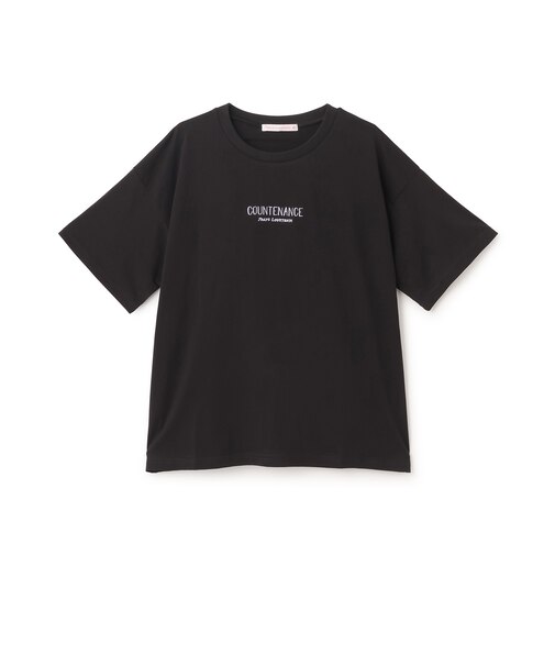 【7days】バックガールイラスト半袖Tシャツ