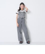 【LTXC/接触冷感】デニムパンツビスチェセット