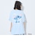 【Disney】【スティッチ】/【LTXC】【マルチ機能/接触冷感・吸水速乾・UV・遮熱】バックプリントルーズ半袖Tシャツ