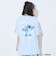 【Disney】【スティッチ】/【LTXC】【マルチ機能/接触冷感・吸水速乾・UV・遮熱】バックプリントルーズ半袖Tシャツ