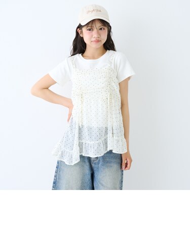 【LTXC/抗菌防臭】インナーつきイレヘムキャミチュニック