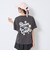 【秒かわトップス】【GOODPRICE】【綿100%】発泡フラワーロゴ半袖T