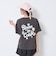 【秒かわトップス】【GOODPRICE】【綿100%】発泡フラワーロゴ半袖T