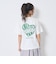 【秒かわトップス】【GOODPRICE】【綿100%】バックハートロゴ刺しゅう半袖T