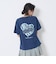 【秒かわトップス】【GOODPRICE】【綿100%】バックハートロゴ刺しゅう半袖T