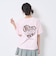 【秒かわトップス】【GOODPRICE】【綿100%】バックハートロゴ刺しゅう半袖T