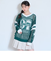 【LTXC/洗える】\ｎ吸水速乾インナーつきメッシュニット