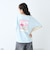 【ESTHER BUNNY】【綿100%】袖レースレイヤードTシャツ
