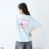 【ESTHER BUNNY】【綿100%】袖レースレイヤードTシャツ