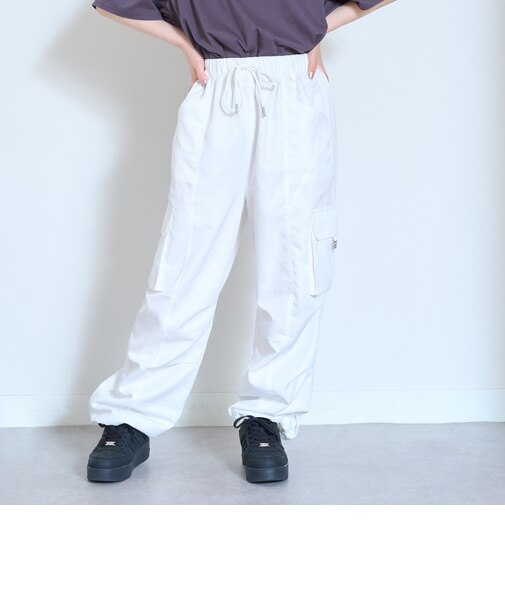 【LTXC/吸水速乾】\nベルトループつきカーゴパンツ