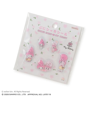 【エスターバニー×マイメロディ】ぷにシャカシール