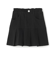 【みんなの声/ストレッチ】デニムライクカットプリーツスカート
