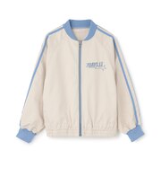 【7days】デニムラインブルゾン