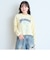【7days/綿100％/GOODPRICE】フラワーロゴ長袖Tシャツ