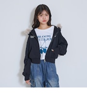 【LTXC】ファー付ZIPパーカー▼