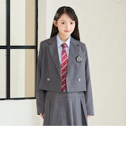 【卒服・セレモニー・フレッシャーズ】エンブレムつきボレロジャケット