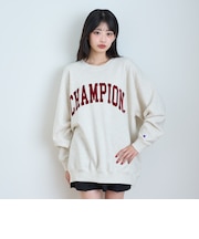 【LTXC/Champion/綿100%】フロッキーロゴネックプルオーバー