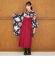 【卒服・セレモニー・フレッシャーズ】【着付け簡単】晴れの日袴セット