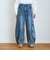 【LTXC】スプレーロゴバルーンデニムパンツ