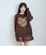 【洗える】もこもこサガラモチーフルーズニット