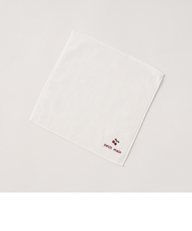 【WEB限定】【プティマイン】刺しゅうハンドタオル