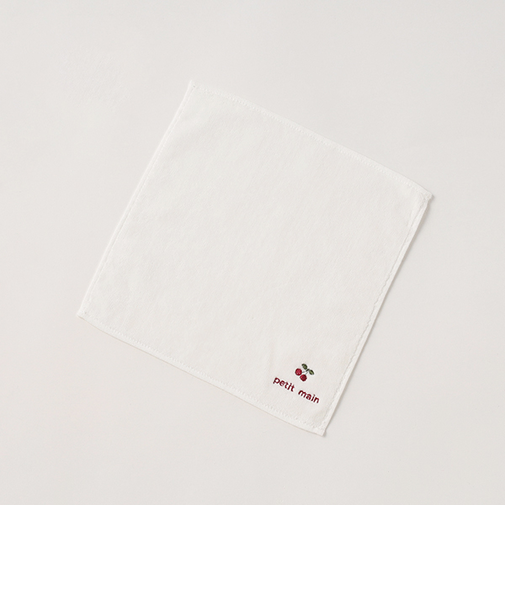 【WEB限定】【プティマイン】刺しゅうハンドタオル