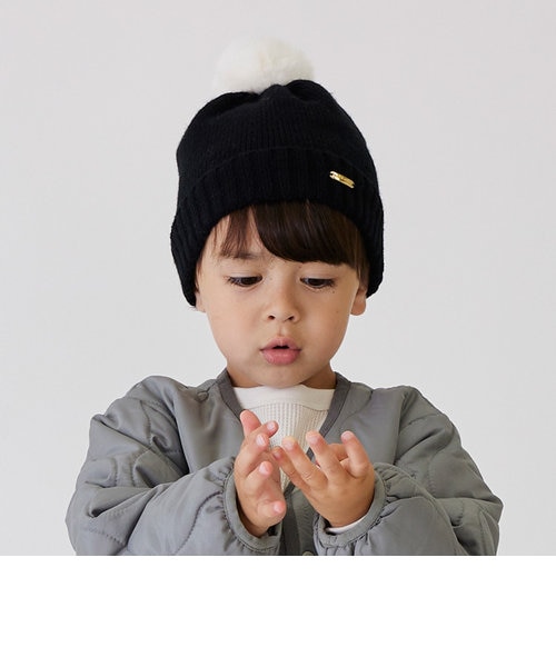 イヴサロモン　ポンポン　ニット　帽子　ブラウン 楽天市場】サロモン ニット帽 レディース IVY BEANIE salomon