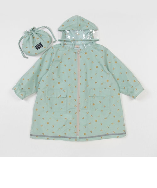 新品 M 100 110 petit main アソートレインコート オフ プティマイン(petit main)アソートレインコート : NARUMIYA