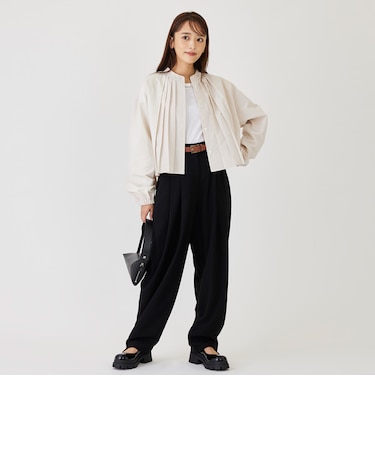 【LADIES】【AJUGA.】タックパンツ（大人サイズ）