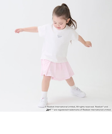 【Reebok】ロゴプリーツスカパン
