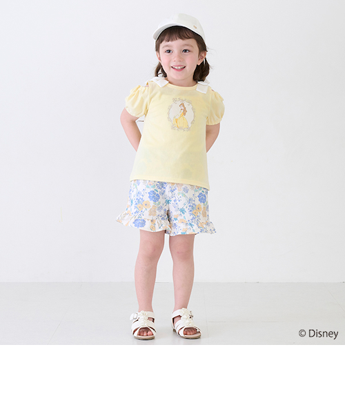 水陸両用/リンク】フリルショートパンツ(キッズサイズ