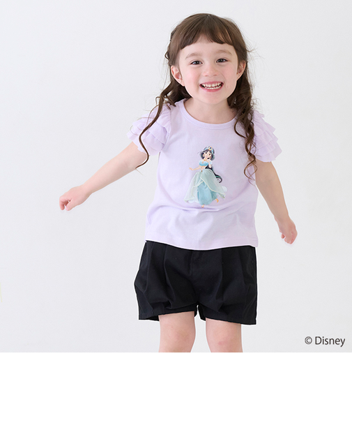 【Disney】チュール袖グラフィックT