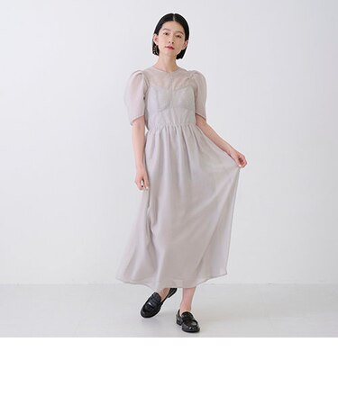 【LADIES】ビスチェワンピセット