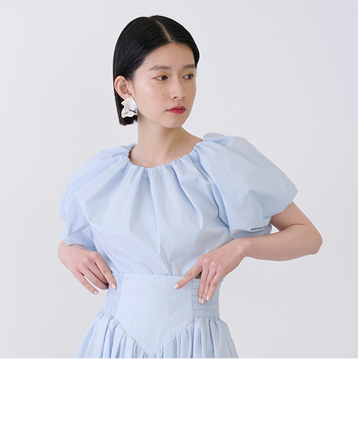 【LADIES】2WAYブラウス