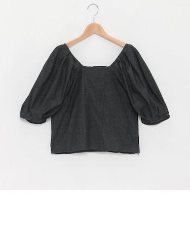 【LADIES】バルーン袖デニムチュニック