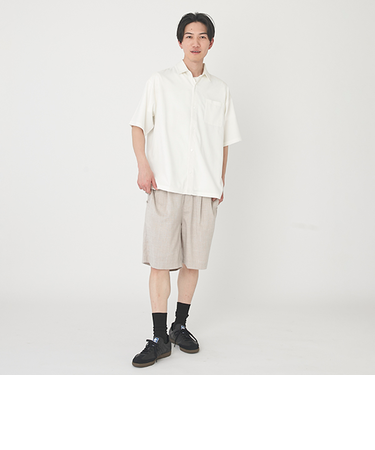 【AJUGA.リンク】UNISEXハーフパンツ（大人サイズ）