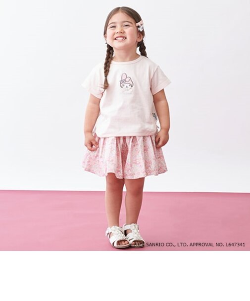 【サンリオキャラクターズ】タックプリーツキュロット