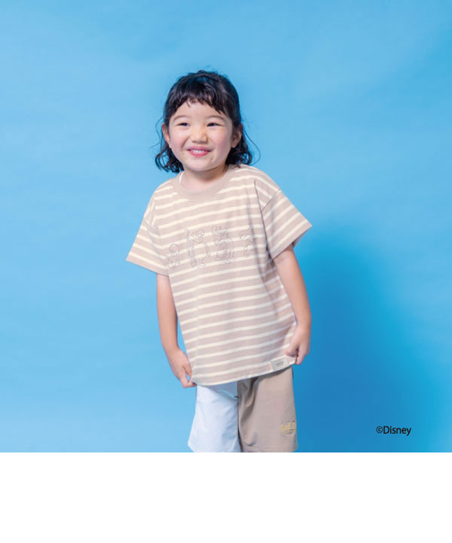 【Disney】ピーター・パン/発砲プリント半袖Tシャツ