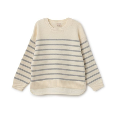 【ウォッシャブル】ボーダーニット