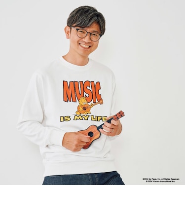 【親子リンク】Dadガーフィールド裏毛プルオーバー